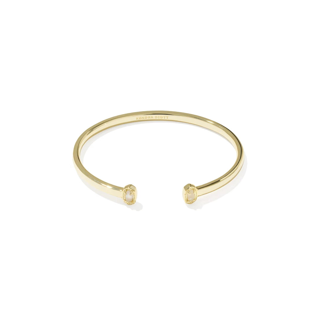 Kendra Scott Mini Elton Cuff Bracelet, Mother of Pearl