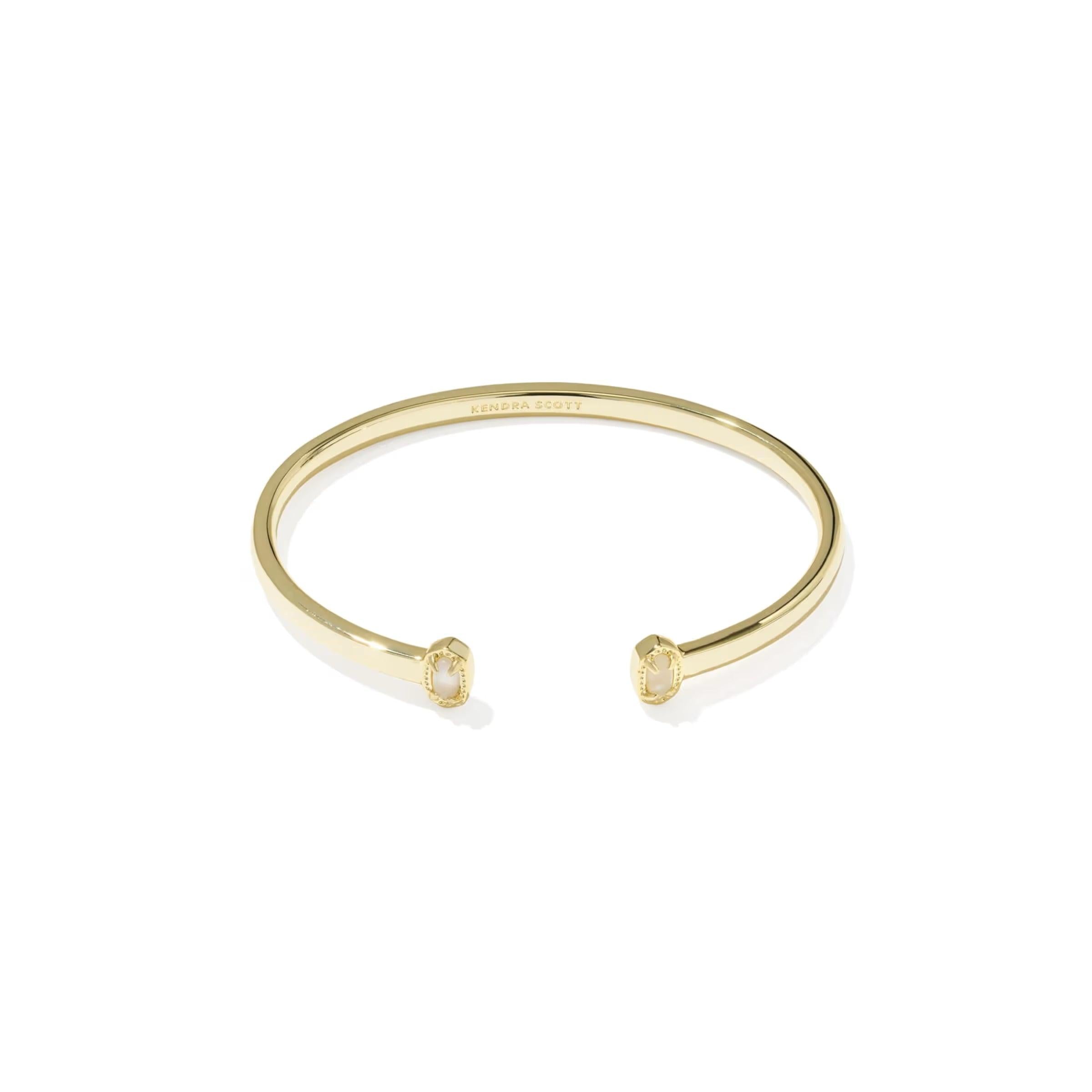 Kendra Scott Mini Elton Cuff Bracelet, Mother of Pearl