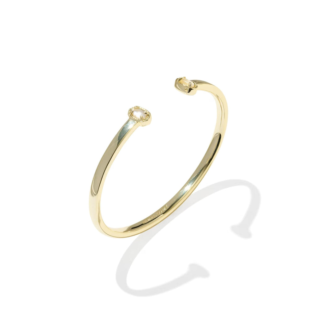 Kendra Scott Mini Elton Cuff Bracelet, Mother of Pearl
