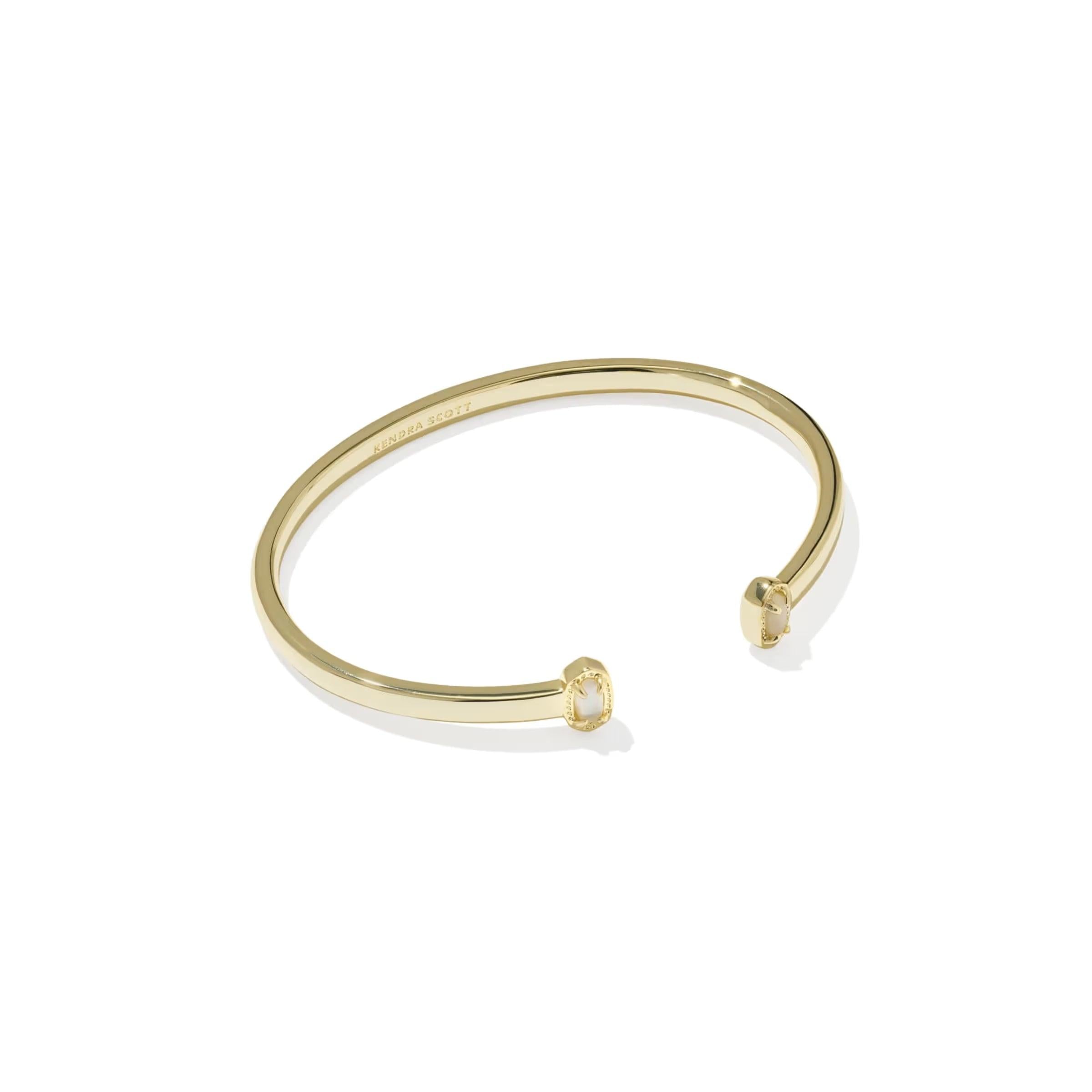 Kendra Scott Mini Elton Cuff Bracelet, Mother of Pearl