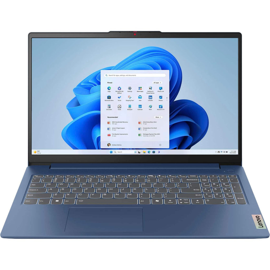 Lenovo IdeaPad Slim 3i 15.6" Full HD Laptop, Abyss Blue