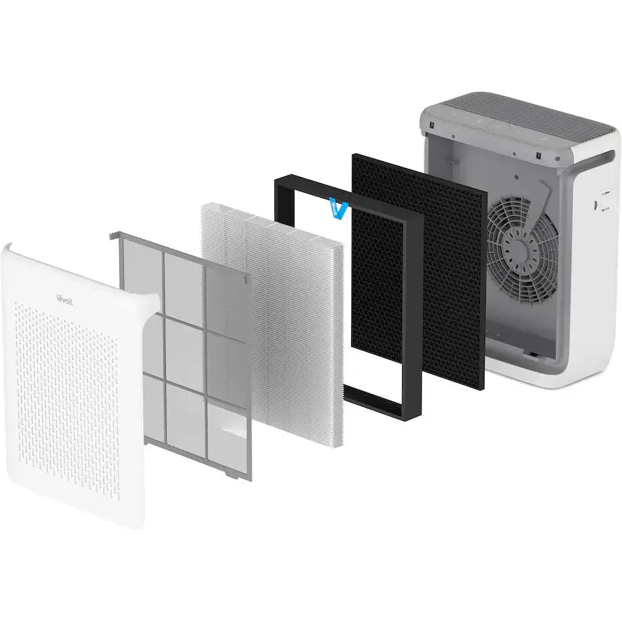 Levoit Vital 200S-P Smart Air Purifier, White/Grey