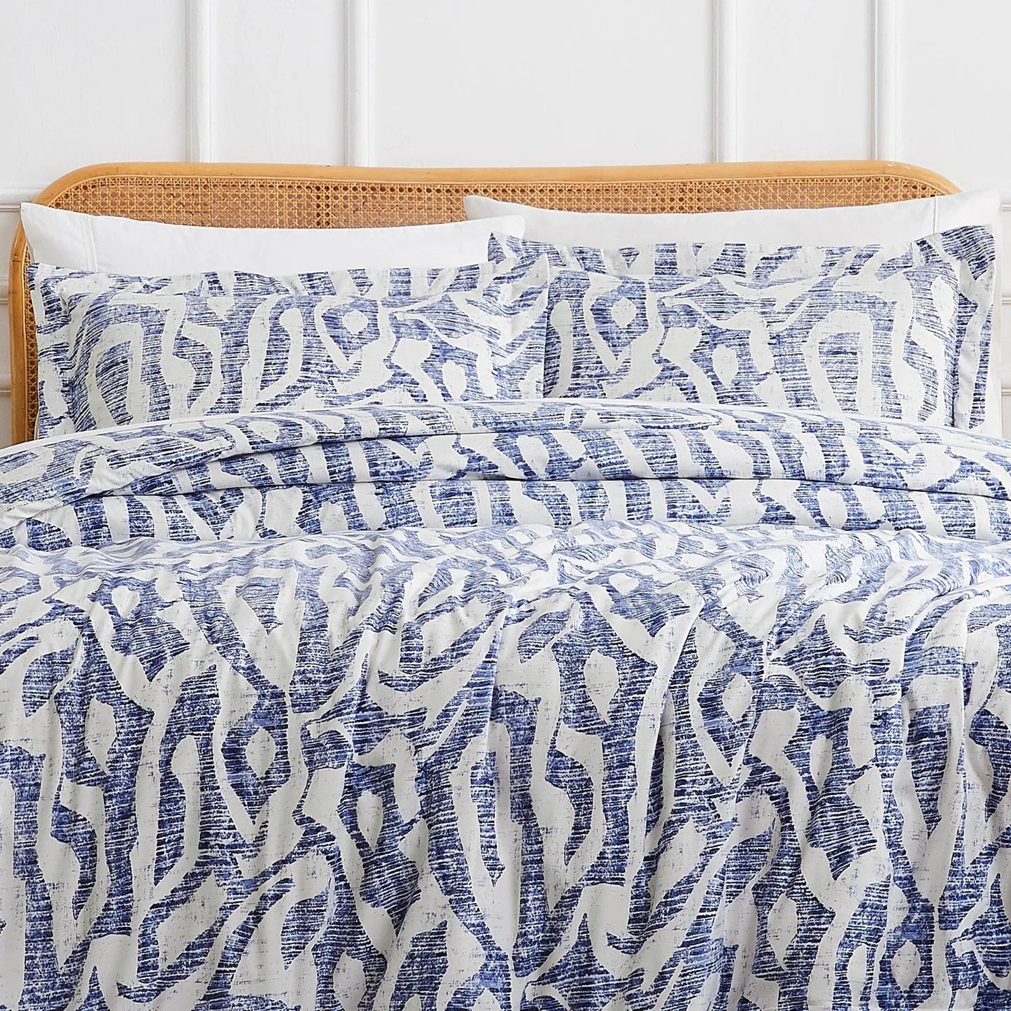 Luna Duvet Set, Indigo