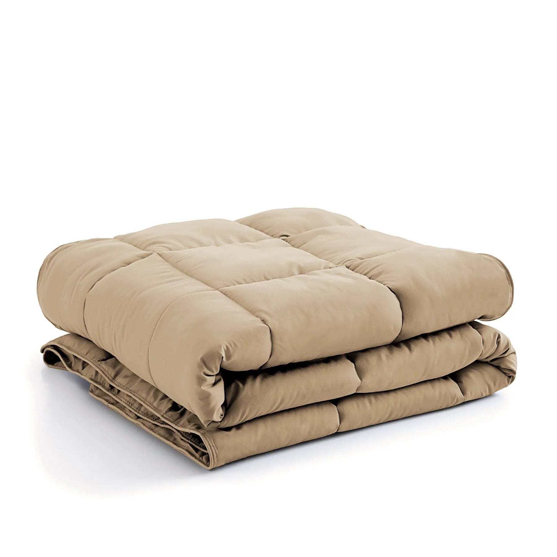 Luxe Down Alternative Comforter, Taupe