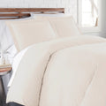 Luxe Microfiber Duvet Set, Bone