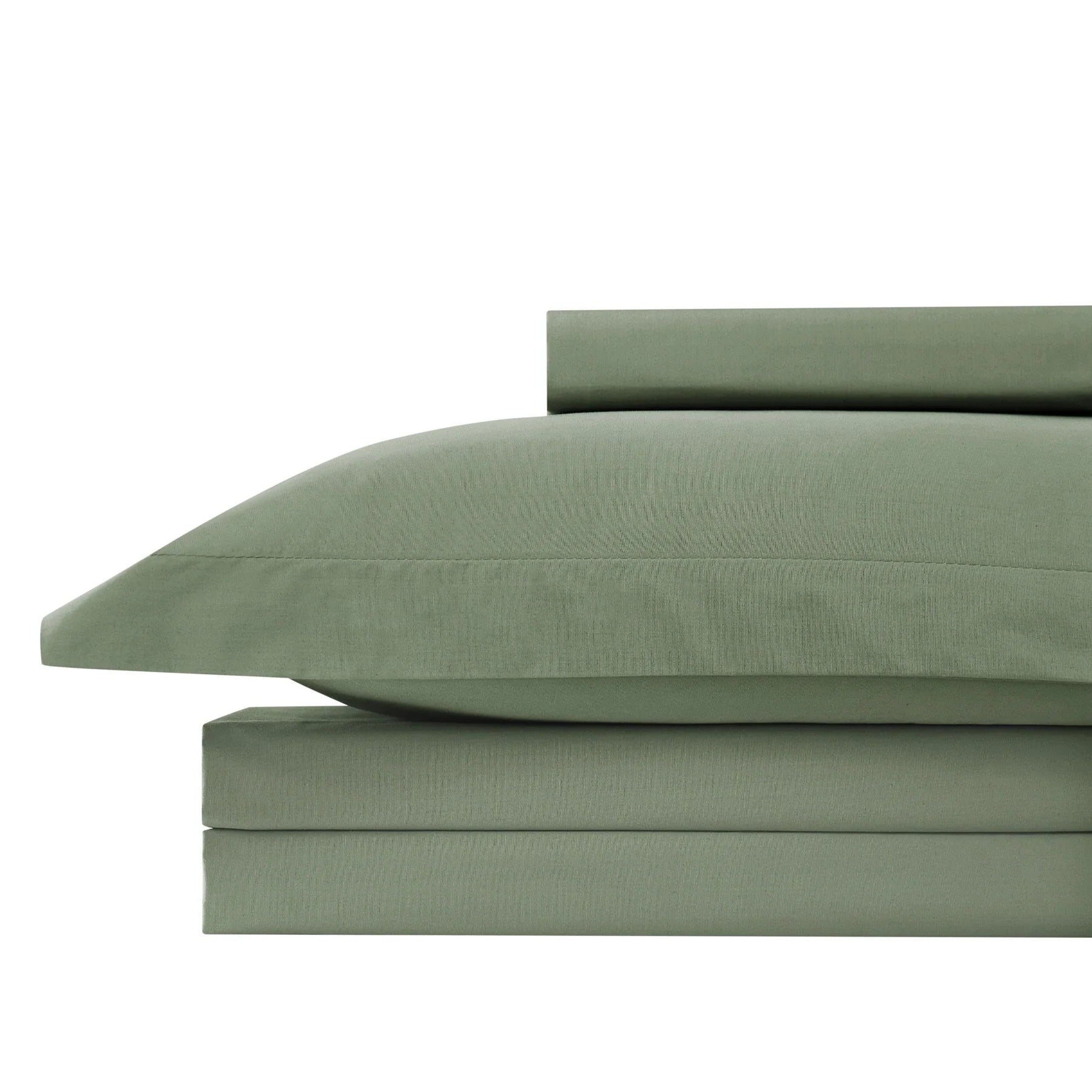 Luxe Microfiber Duvet Set, Green
