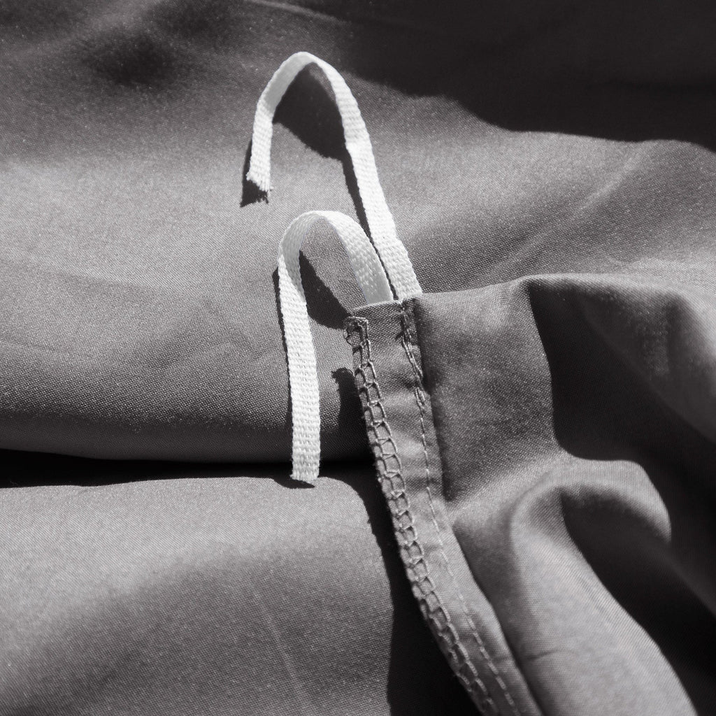 Luxe Microfiber Duvet Set, Slate