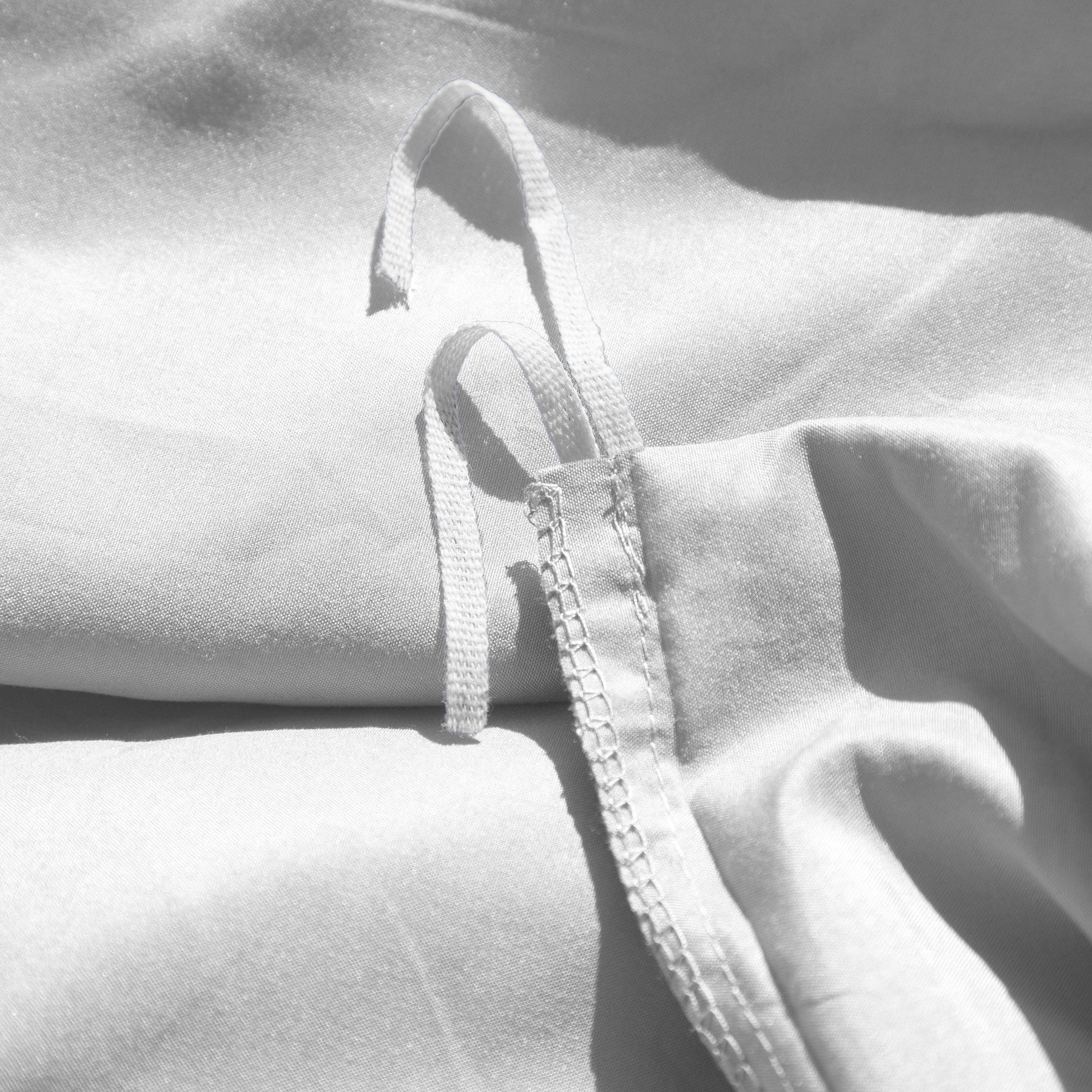 Luxe Microfiber Duvet Set, White