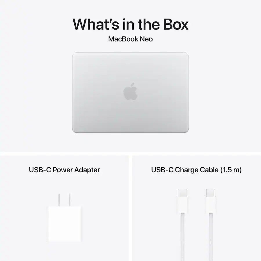 MacBook Neo 13" A18 Pro, Silver