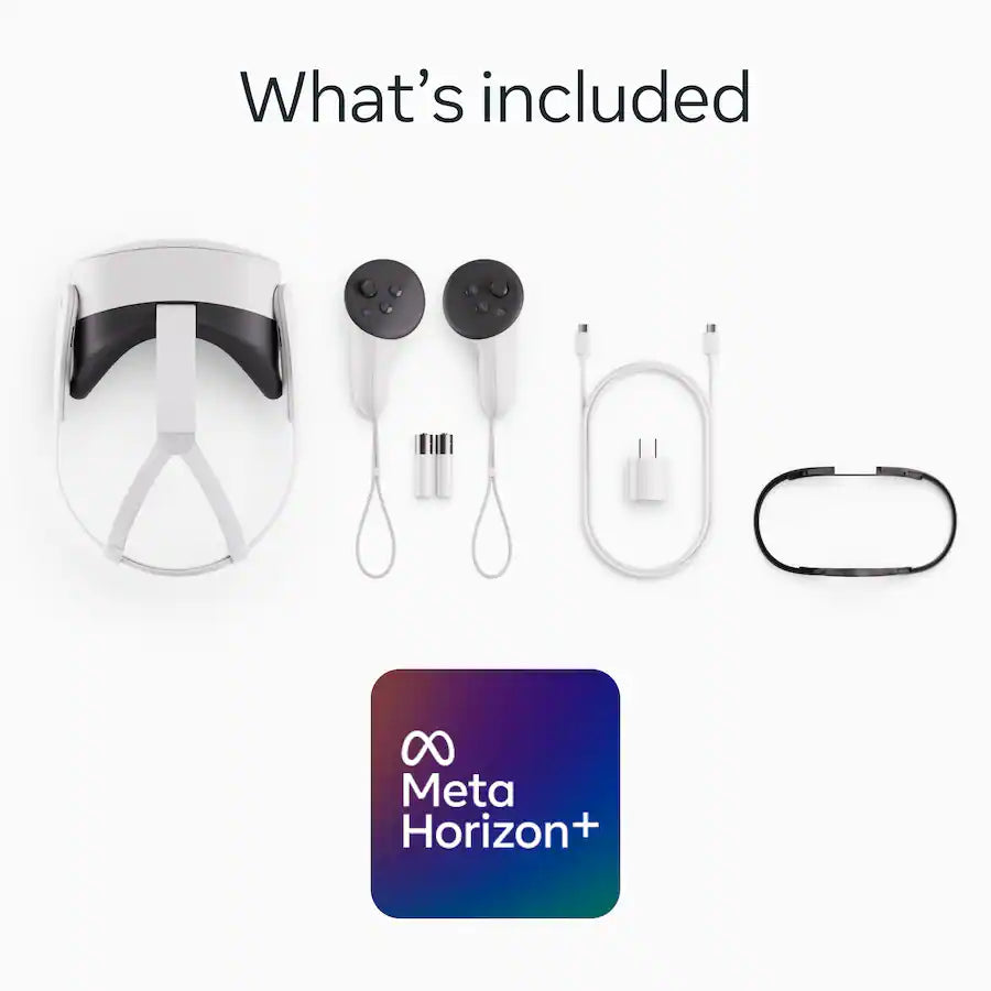 Meta Quest 3S 128GB VR Headset, White