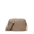 Michael Kors Bryant Medium Leather Camera Bag, Birch
