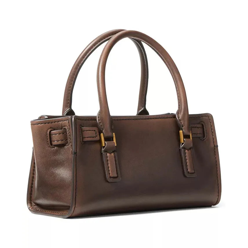 Michael Kors Hamilton Moderne Extra Small Satchel, Chocolate