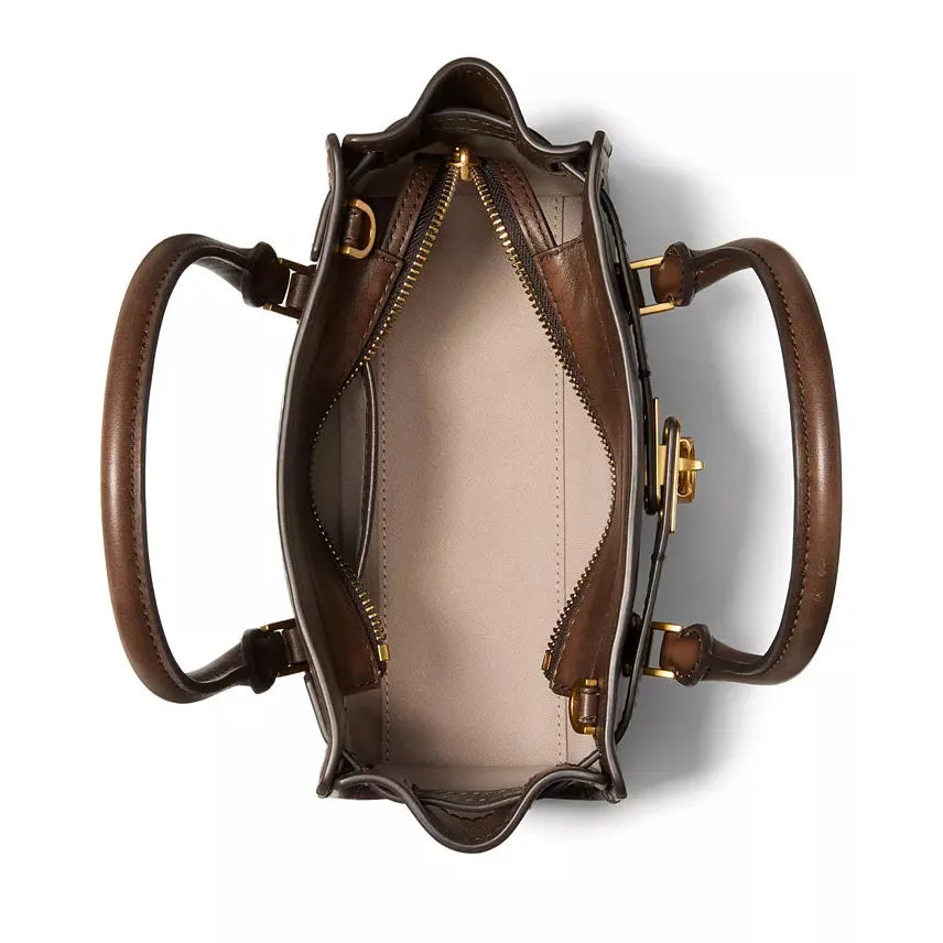Michael Kors Hamilton Moderne Extra Small Satchel, Chocolate
