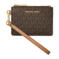 Michael Kors Jet Set Coin Purse, Signature Brown