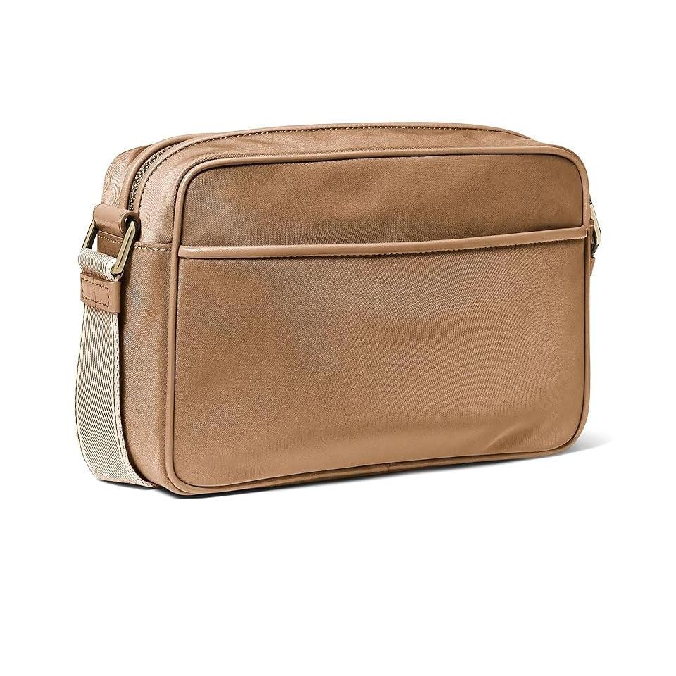 Michael Kors Jet Set Large Nylon Crossbody, Husk
