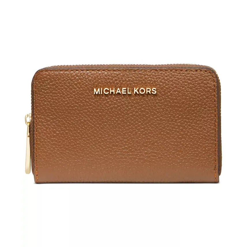 Michael Kors Jet Set Small Leather Card Case, Luggage