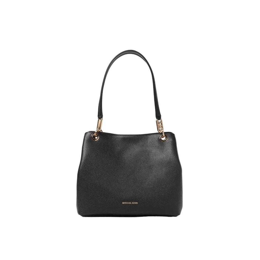 Michael Kors Kensington Large Leather Tote, Black