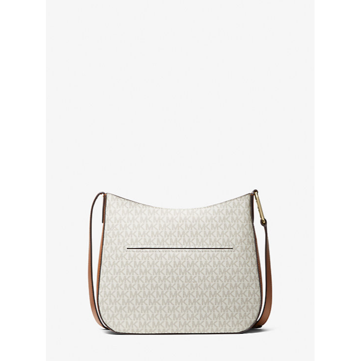 Michael Kors Large Kensington Crossbody, Logo Vanilla