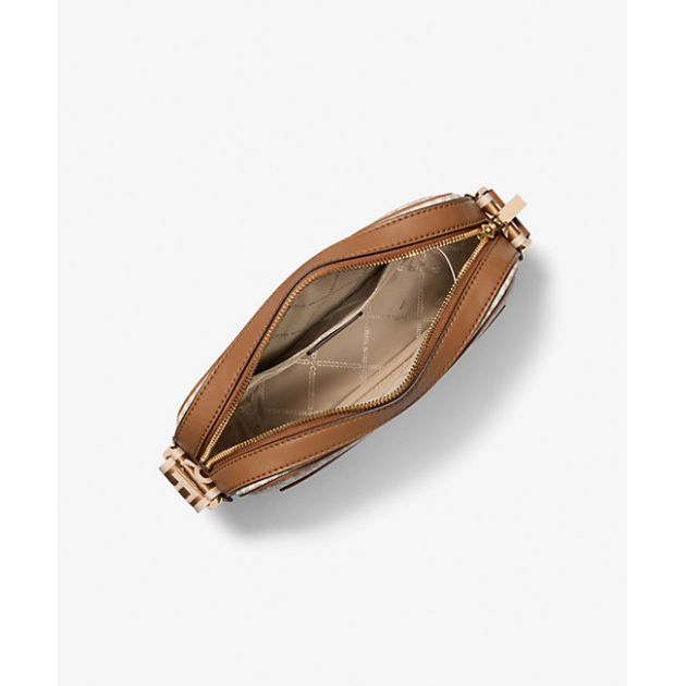 Michael Kors Maeve Large Signature Logo Crossbody, Vanilla