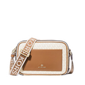 Michael Kors Maeve Large Signature Logo Crossbody, Vanilla