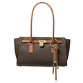 Michael Kors Moderne Hamilton Satchel, Signature Brown