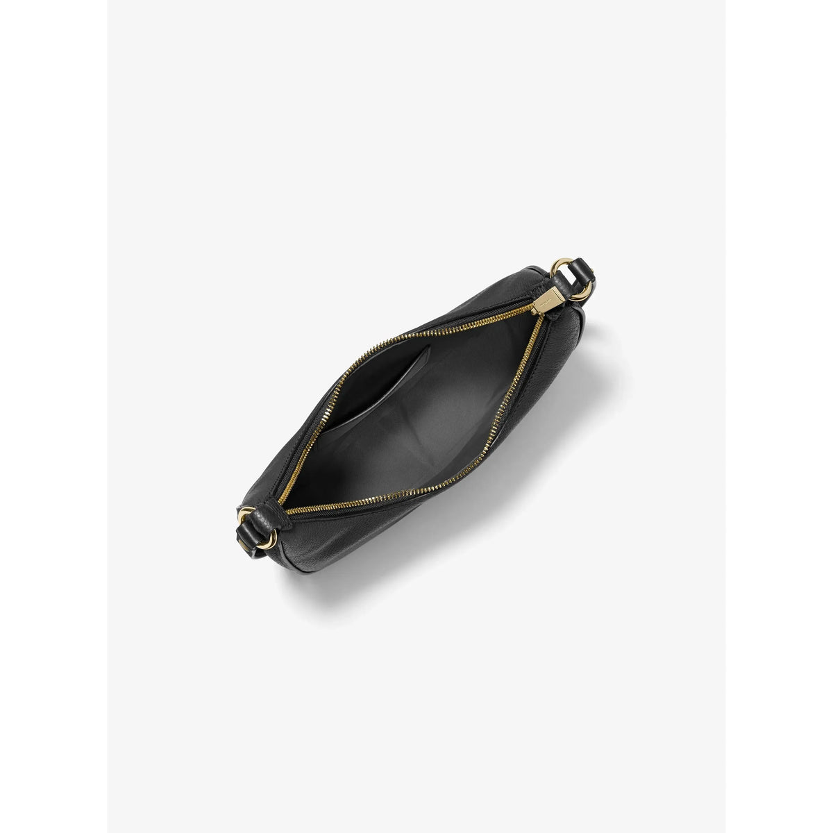 Michael Kors Nolita Small Leather Convertible Pouchette, Black