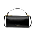 Michael Kors Orchard Barrel Leather Crossbody, Black