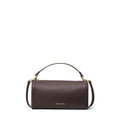 Michael Kors Orchard Barrel Leather Crossbody, Chocolate