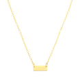 Mini Bar Pendant Necklace