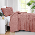 Moroccan Pattern Comforter Set, Rose