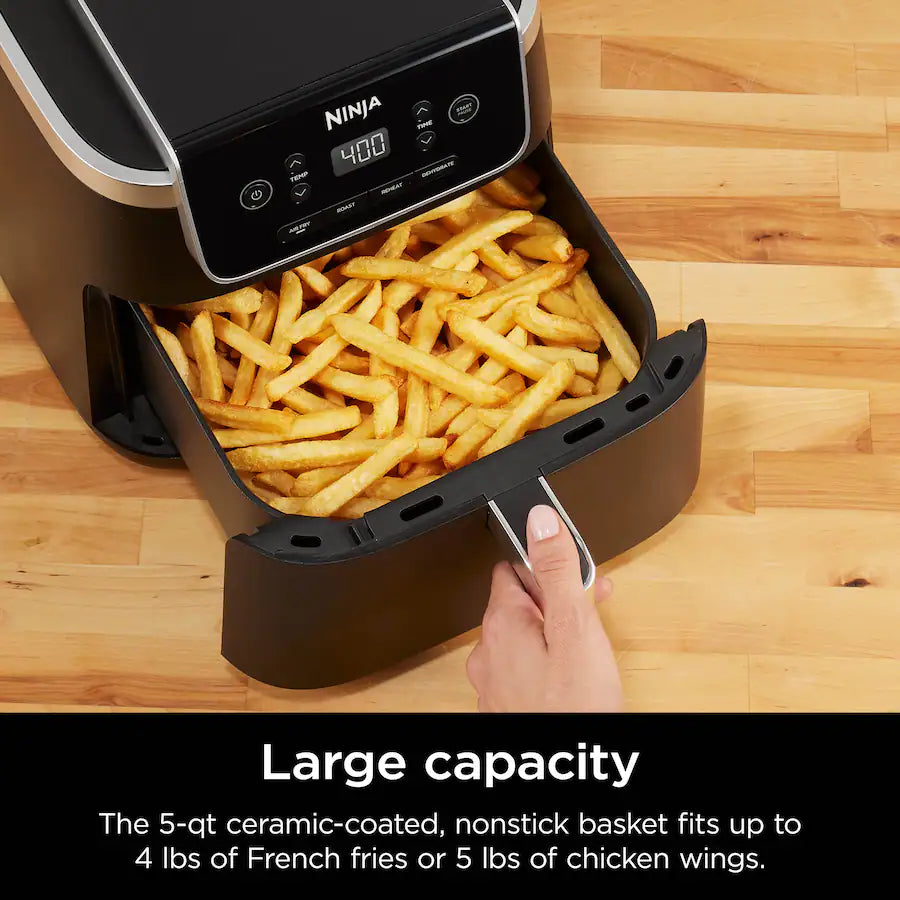 Ninja 4 in 1 Air Fryer Pro with 5 Quart Capacity, Gray