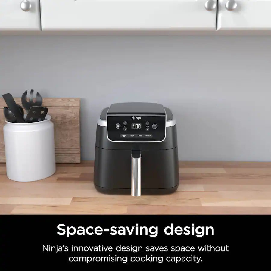 Ninja 4 in 1 Air Fryer Pro with 5 Quart Capacity, Gray