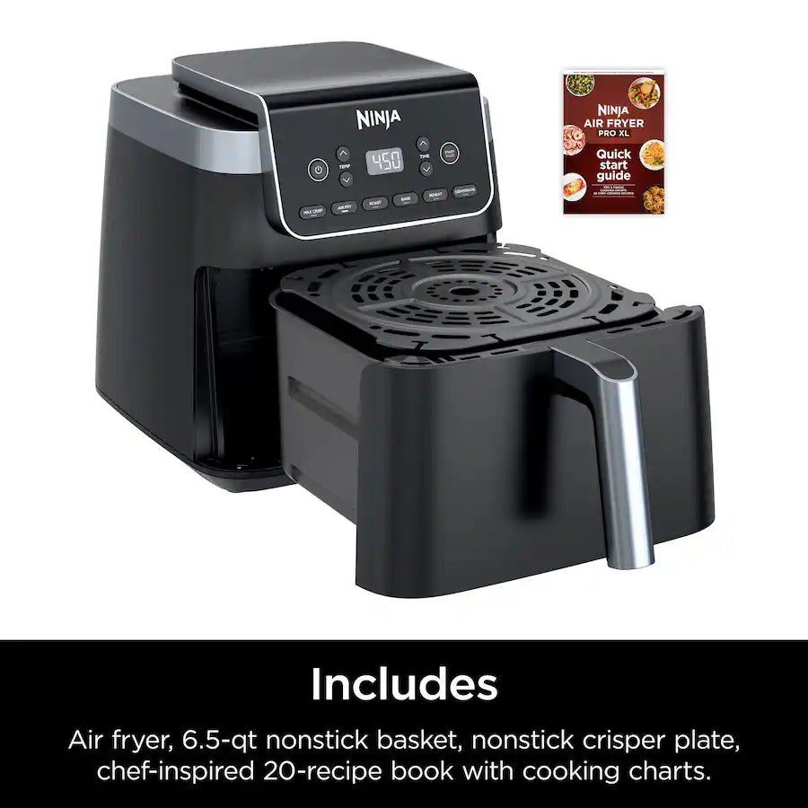 Ninja 6.5 Quart Air Fryer Pro XL 6-in-1, Gray
