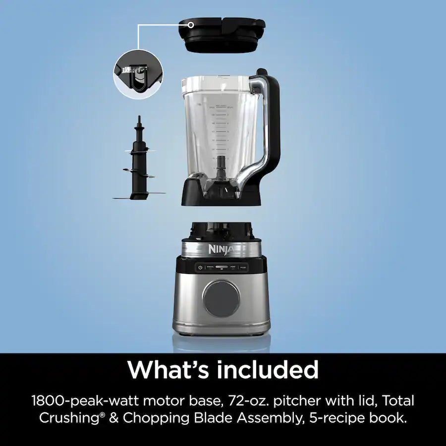 Ninja 72 oz Detect Power Blender Pro, Silver