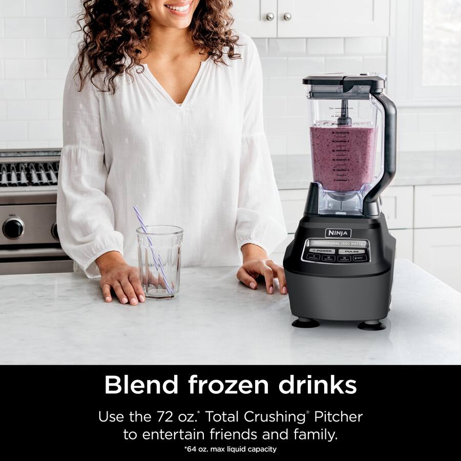 Ninja 72 oz Mega Kitchen System Blender, Black