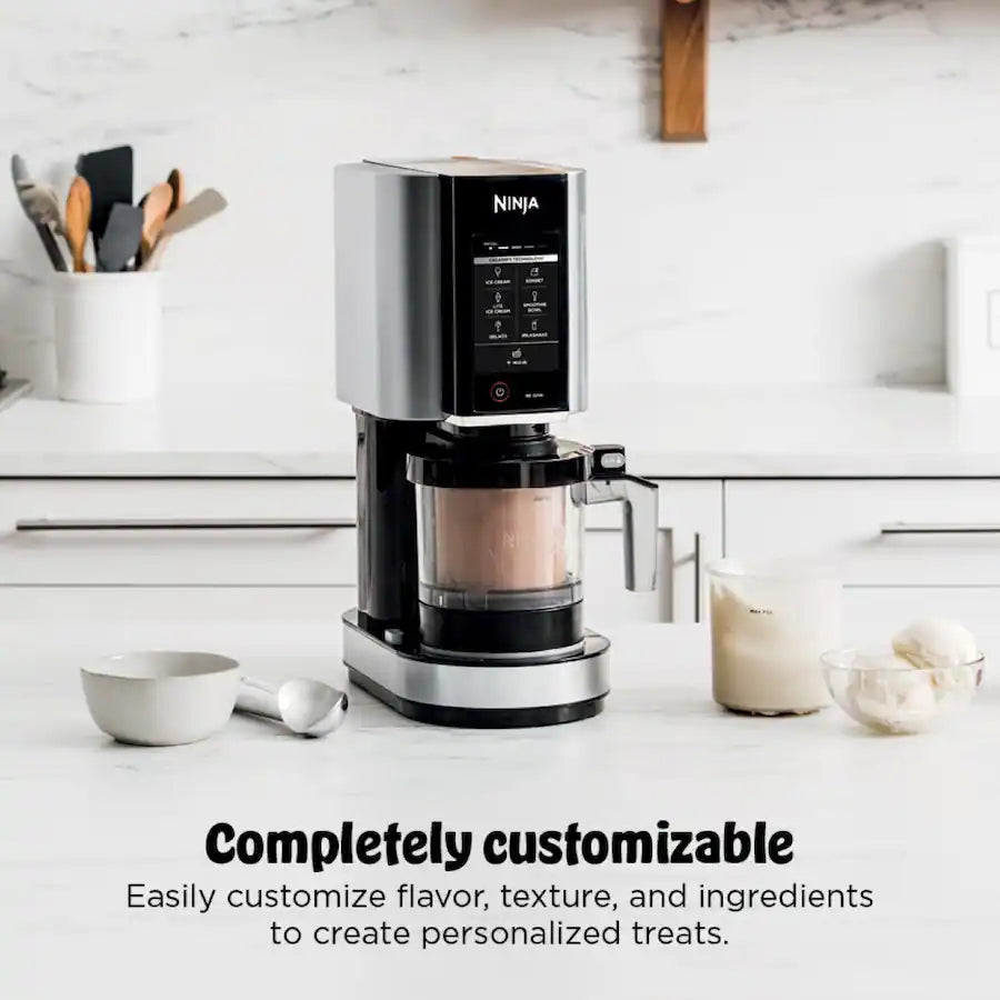Ninja CREAMi Ice Cream Maker, Silver