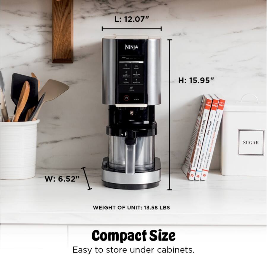 Ninja CREAMi Ice Cream Maker, Silver