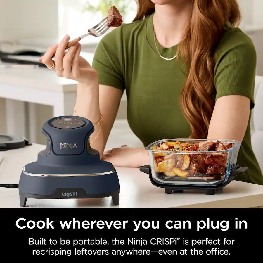 Ninja Crispi 5-in-1 Portable Air Fryer, Gray