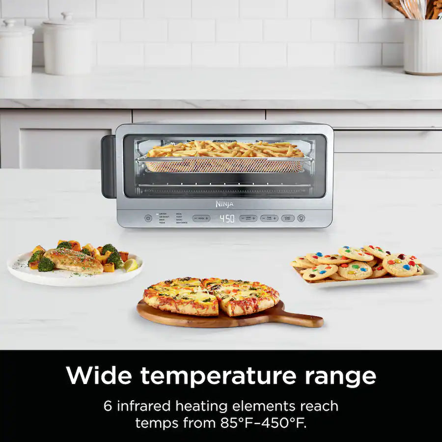 Ninja Flip Toaster Oven & Air Fryer, Gray