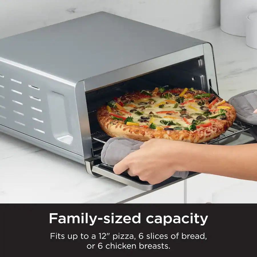 Ninja Flip Toaster Oven & Air Fryer, Gray