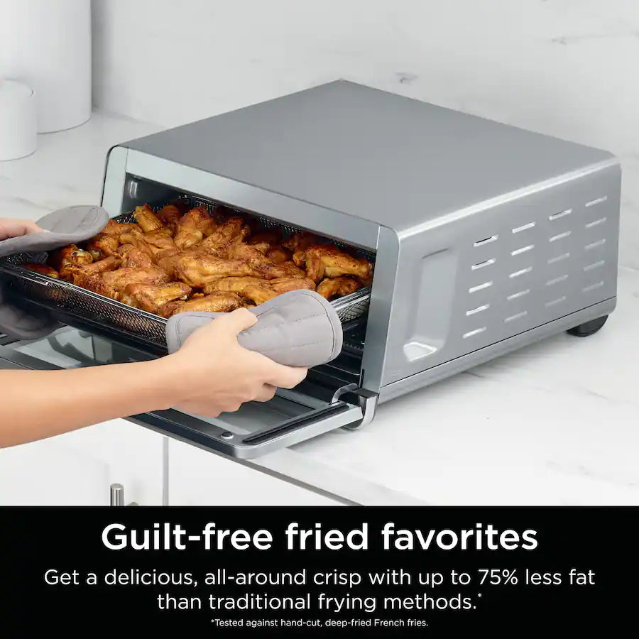 Ninja Flip Toaster Oven & Air Fryer, Gray