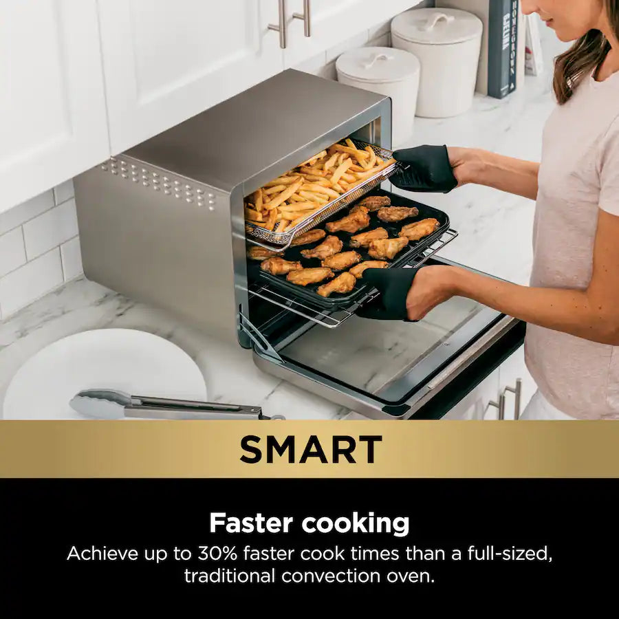 Ninja Foodi 10-in-1 Smart XL Air Fry Oven, Stainless Silver