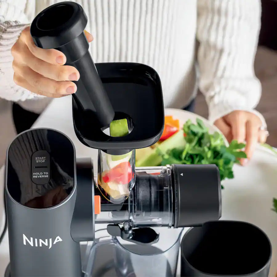 Ninja NeverClog Cold Press Juicer, Charcoal