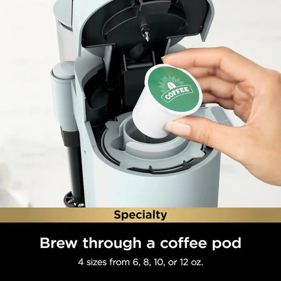 Ninja Pods & Grounds Single Serve Coffee Maker, Sage Green