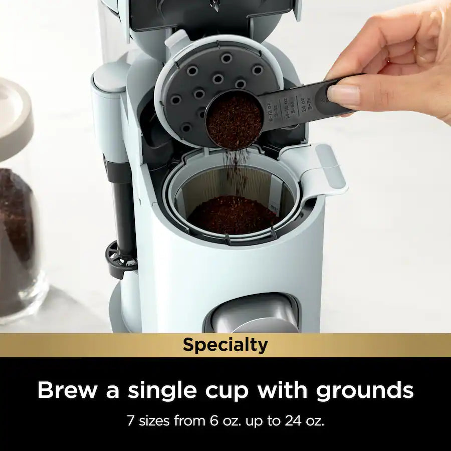 Ninja Pods & Grounds Single Serve Coffee Maker, Sage Green