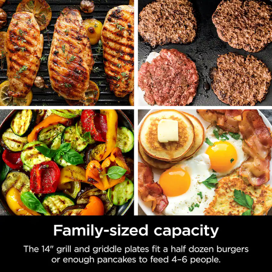 Ninja Sizzle Countertop Indoor Grill & Griddle