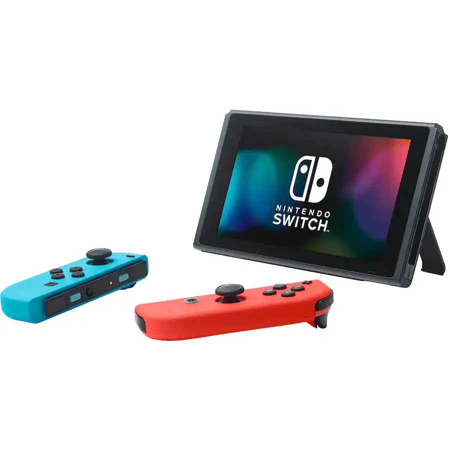 Nintendo Switch with Joy-Con, Neon Red/ Neon Blue