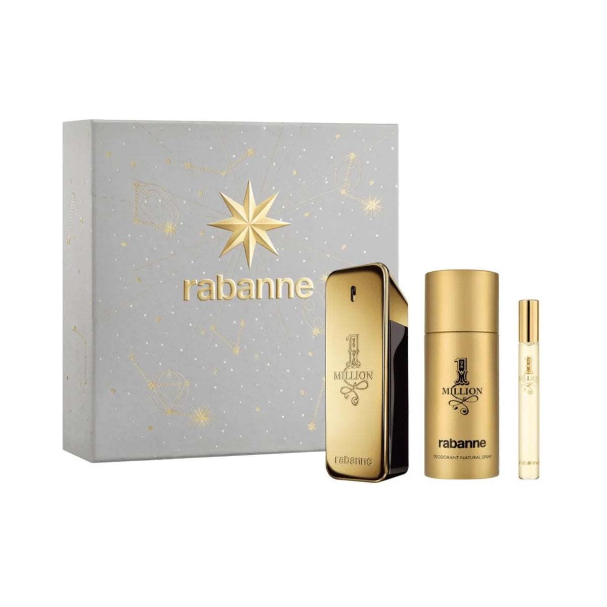 PACO RABANNE - 1 Million 3 Piece Gift Set