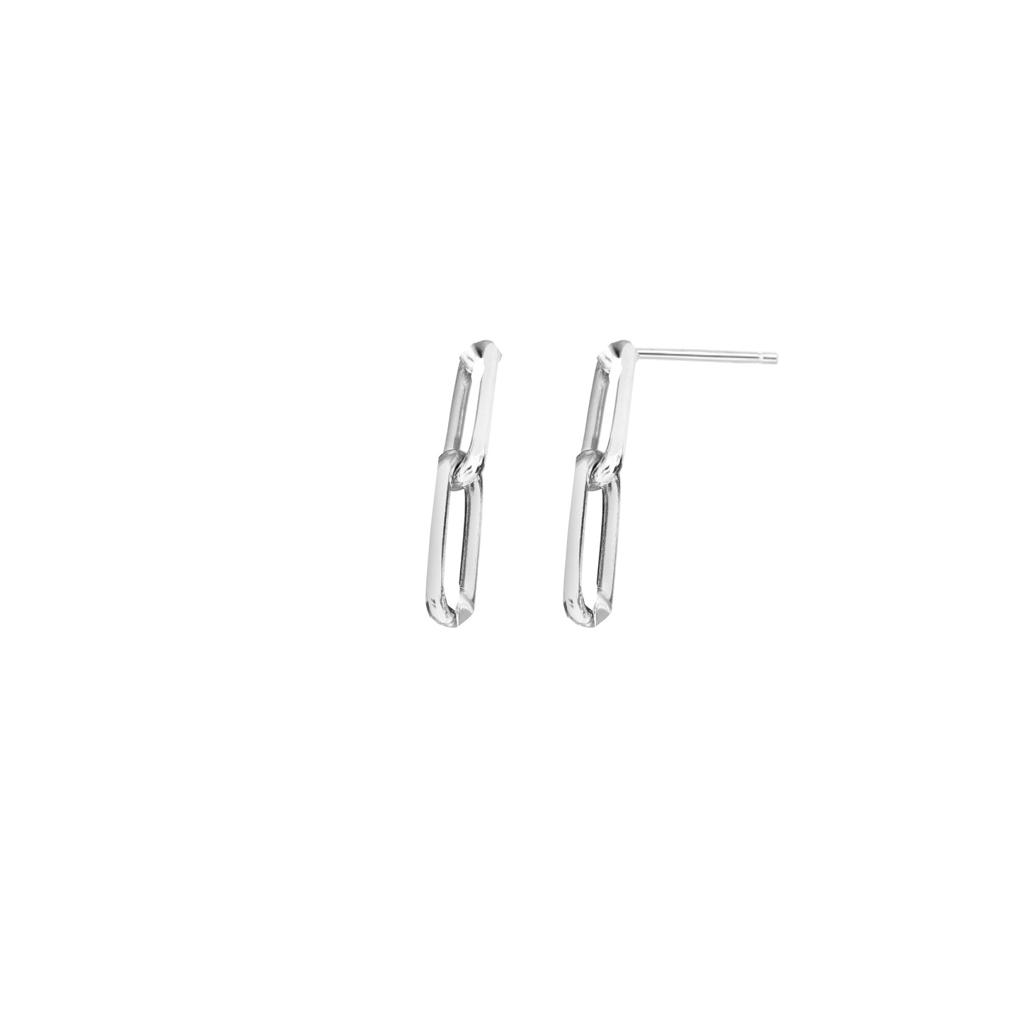 Paperclip Dangle Earring