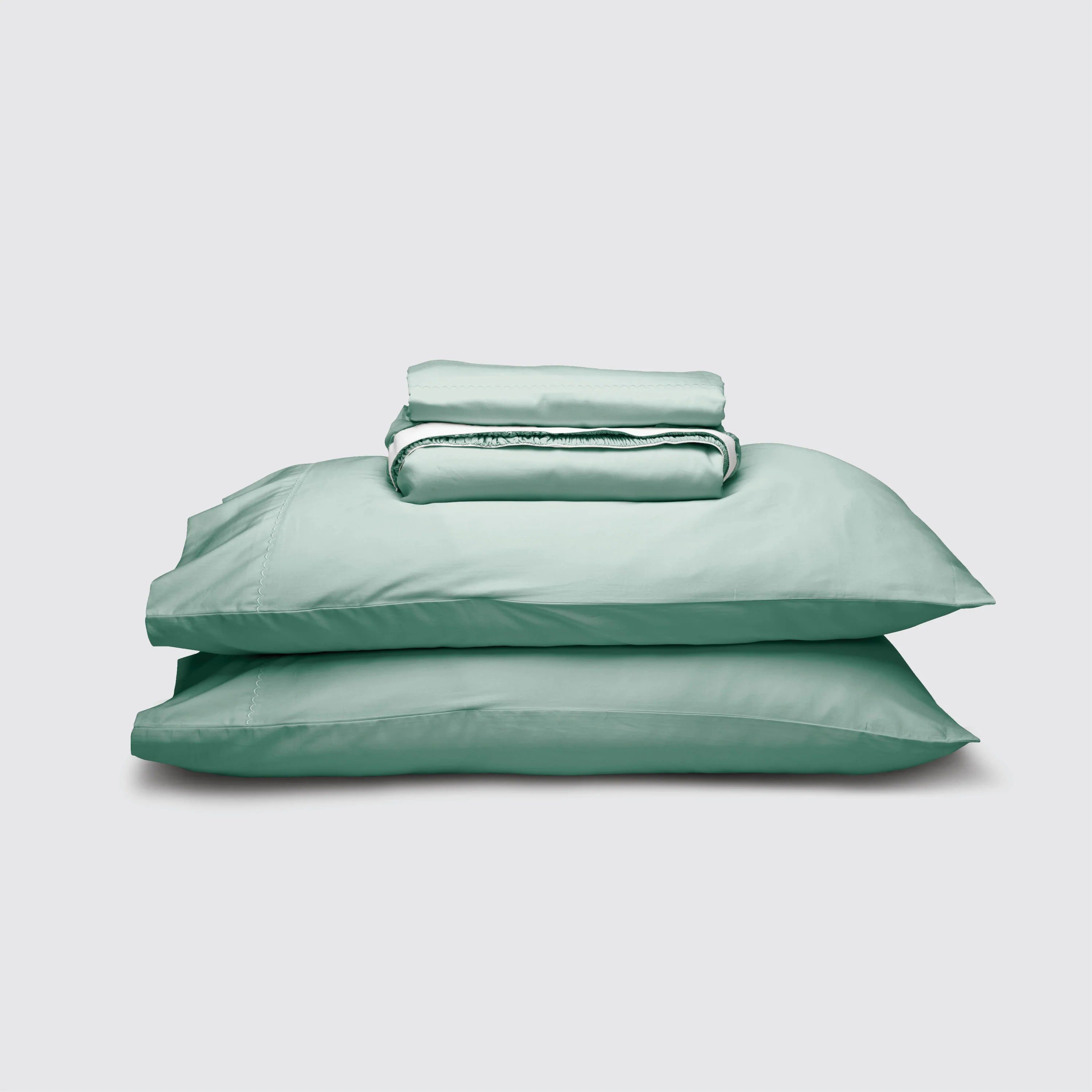Purecare Weightless Cotton Sheets, Seafoam